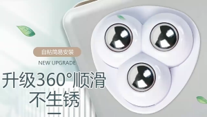 Furniture Mover Wheels Roller 4pcs Adhesive Movable Ball 360° Rotatable House Moving DIY