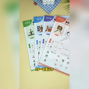 【全新现货】象形识字练字帖 幼儿象形识字书 趣味高效认字 幼小衔接启蒙象形识字 幼儿写字入门初学者汉字描红本 Chinese Writing Practice Book