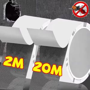 2-20M Window Screen Patches Easy To Apply Waterproof Window Screen Repair Tape Keep Mosquitoes Out Anti-Insect Self-Adhesive