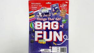 Things That Go Bag of Fun Pack Colouring Book