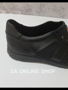 [ READY STCOK ] SP7725 Space Men Black | Rubber Shoe Men | Labour Shoe | Sport Shoe