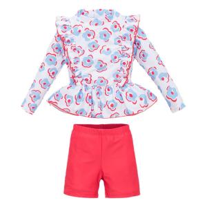 nikoscout | Bộ Đồ Bơi Tách rời Cho Bé Gái Dài Tay Chống Nắng Khô Nhanh