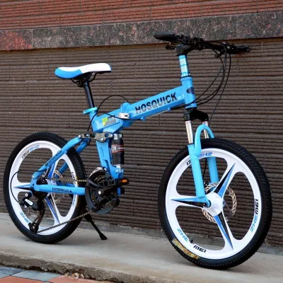 Variable Speed Shock Absorption Disc Brake Folding Mountain Bike 20 inch