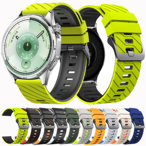 22mm Silicone Strap For Huawei GT 6 Pro GT5 GT4 GT3 GT2 46mm Sports Band Men Women Bracelet For Huawei Watch 5/4/3 Pro Watchband