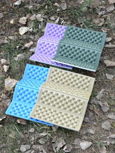 Lightweight Portable Folding ARCSTG Outdoor Egg Nest Seat Cushion Backpacking Camping Travel Moisture-Proof Aluminum Foil Mat