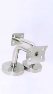 304 Stainless Steel Glass Clip Bracket Holder Handrail Bracket Temperd Glass Railing Handle Holder glass handrail bracket clip durable wall mounted stainless steel stair handrail fixed support accessories hospital kindergarten corridor aisle bracket wall