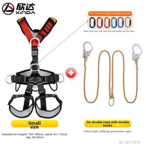 Xinda | Outdoor Full-Body 5-Point Safety Harness for High-Altitude Work and Climbing Rescue