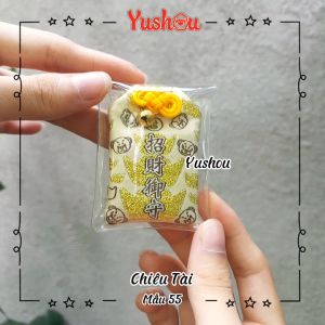 Móc Khóa Yushou Tiền Tài - Mẫu 55 (Kiểu Omamori) Có sẵn