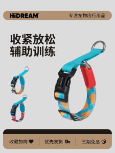HiDREAM Colorful Dog Leash Half P Collar Small Dogs Neck Circle Large Dogs Traction Rope Walking Dogs Pet Supplies Accessories