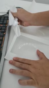 High Grade Heat Press PU Vinyl HTV / Heat Transfer Vinyl Material 50cm x 50cm