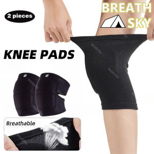 1 Pair Knee Pads Dancing Knee Brace Protector Facilitating Circulation And Distributing Stress Suitable for Volleyball Football