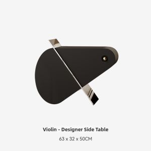 Tide leader | Modern Black Designer Creative Side Table