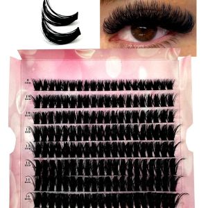 50D 60D 80D ถาดผสมขนตา 3D รัสเซีย Volume Eye Lashes Soft Natural Lashes Mink Lash Cluster ขนตาปลอม
