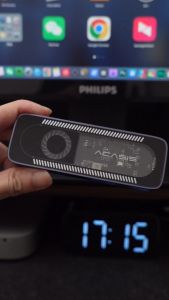 Acasis M.2 NVMe SSD Enclosure 10Gbps | Built-in Silent Cooling Fan & Translucent Case | Universal Fit for 2230/2242/2260/2280 SSDs Plug & Play EC-6608Air