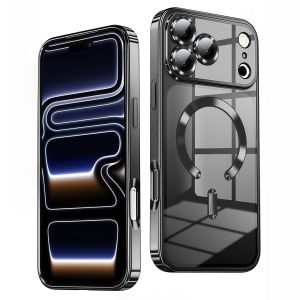Camera Protection Clear Luxury Plating Cover Soft Protective With Magnetic Phone Case For iPhone17 Pro Max/17 Pro/17/Air