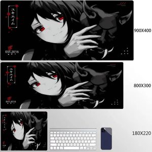 Bandai | Tấm Lót Chuột Chơi Game XXL Yuki Aim Cao Cấp Thiết Kế Anime Girl Dành Cho Game Thủ E-Sports Chuyên Nghiệp Chất Liệu Cao Su.