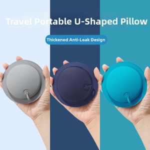 TAFUMAN | Inflatable U-Shaped Neck Pillow Travel Portable Pressable Sleep Aid