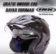 helm ink double visor original
