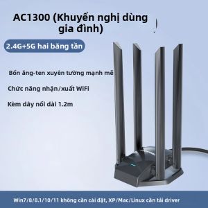 Comfast | Bộ Chuyển Đổi Mạng Không Dây WiFi 6 Dual Band Plug and Play 1800Mbps
