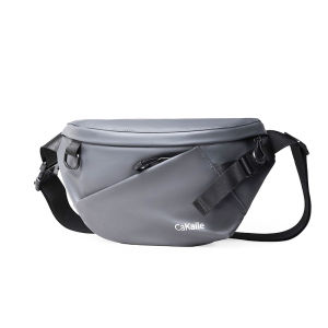 New Men Chest Bag Casual Crossbody Fanny Pack Multifunctional Sports Sling Bag Outdoor Cycling Shoulder Waist Bag Travel Daypack