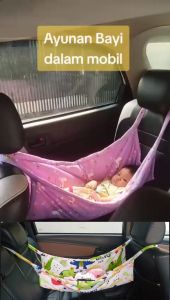 Promo..!! Ayunan Bayi untuk didalam mobil ( Ada Seatbelt / Sabuk Pengamannya)