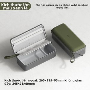 Hagibis | Túi Đựng Phụ Kiện Vỏ Cứng Chống Sốc Vải Oxford 900D Kháng Nước (Nhiều Kích Cỡ)