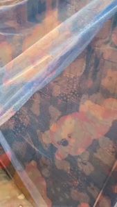 มุ้งกันยุง กันแมลง ผ้าพิมพ์ลาย ทุกขนาด 6 8 9 10 ฟุต