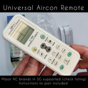[SG] Universal Aircon Remote Controller (Singapore) Supports Midea Gree etc