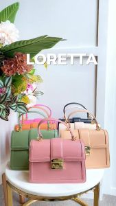 Tas Wanita LORETTA Bag JIMS HONEY Tas Import Tas Terbaru Tas Selempang Tas Kekinian Sling Bag Tas Jims Honey Terbaru 2023 OOTD COD