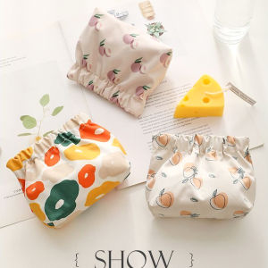 J.D. กระเป๋าเครื่องสําอาง  แบบพกพา สําหรับผู้หญิง makeup bag