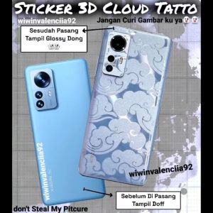 BACK Skin CLOUD Glitter Born 3D SAMSUNG A17 A07 A56 A36 A26 A16 A06 A55 A35 A25 A15 A05 A05S A54 A34 A24 A14 A04 A04E A04S Garskin Motif AWAN TATO Transparan Clear Pelindung Bodi BELAKANG HP Galaxy Stiker Case Anti Gores Jamur Full Cover Murah 5G 4G