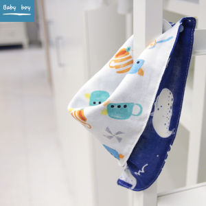 Pure Cotton Baby Bibs Triangle Towel Feeding Towel Boys Girls Cotton Muslin Saliva Towels for 0-3 Years Old Babies