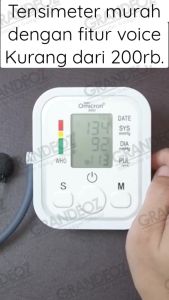 Taff Omicron TYPE BW Sphygmomanometer Pengukur Tekanan Darah / Tensi Darah Tensimeter Digital LED LCD / Blood Pressure Monitor