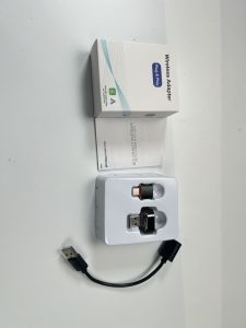 2-in-1 Wireless CarPlay & Android Auto AdapterPlug & PlayUSB/USB-C DongleFast Auto-Connect NoDelayCompact for iPhone &Android