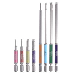 Vessel | Imported Strong Magnetic Long Extended Torx Bits with Holes