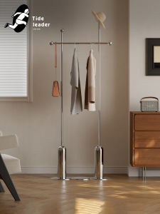 Simplified Stainless Steel Clothing Rack Home