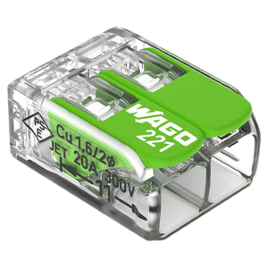 Wago | Soft Hard Wire Environmental Friendly Quick Connect Terminal 0.14-4 sqmm