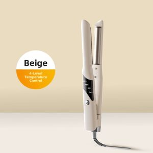 Mini Arc Shaped Hair Straightening And Curling Iron Portable Travel Friendly Home Use Hair Care Tool for All Hair Types