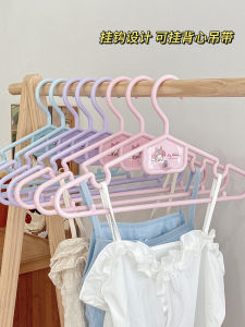 Sanrio Non-Slip Clothes Hanger Multi-Functional Socks Drying Rack College Students Dormitory Supplies Plastic Coat Hook