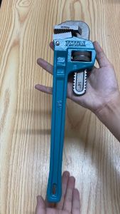 Mỏ lết răng Total kích thước 8 - 24 inch mỏ lết cầm tay dùng chất liệu thép carbon đầu kềm rèn thả -  Thinksafe