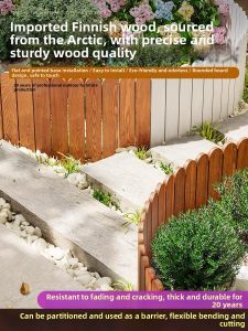 XiMei WoodWork | Garden Landscape Decorative Wood Fence