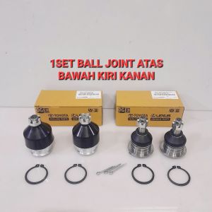 BALL JOINT 1SET 4PCS ATAS BAWAH KIRI KANAN TOYOTA INNOVA HILUX FORTUNER ORI