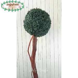 Pohon Bola Artificial T160 Latex Pot Tembaga Hiasan Caffe Aesthetic