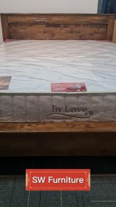 Full Solid Rubberwood Bedframe