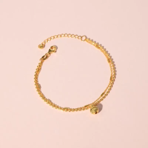 Chow Sang Sang 周生生 999 Gold Essence Bracelet for Women 18cm 95738B Price-by-Weight 4.11g Gold