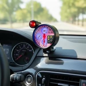 Đồng Hồ Đo Kỹ Thuật Số Đa Năng 5 Inch Cho Ô Tô - Đồng Hồ Đo Nhiệt Độ Nước Áp Suất Dầu Và Tua Máy Dành Cho Xe Đua Độ