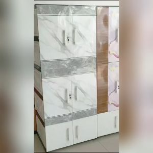JUMBO - Lemari Pakaian Dilipat Bebas 6 Pintu Kabinet Penyimpanan Serbaguna Kamar Dengan Pintu Magnetik Furniture Minimalis Lemari Baju Plastik Premium Mudah Dipasang