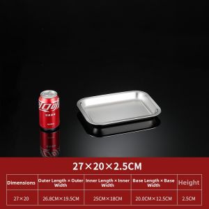 Commercial Grade Stainless Steel Baking Tray
