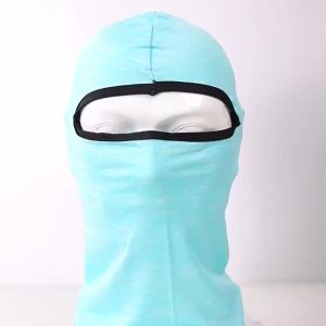 Motorcycle Riding Balaclava Breathable UPF 50 Cool Sensation Nylon Ice Silk Face Cover for Outdoor Scenes
