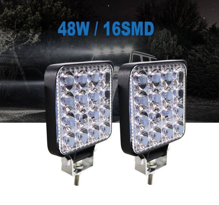 12V 24V LED Auto Offroad Spot Flood Combo LED Light Bar Work Light for Truck Car SUV 4WD 4x4 Faros ATV Barra Headlights | UK